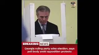 Desitdown News (Georgia ruling party wins election, says poll body amid opposition) #desitdown #news