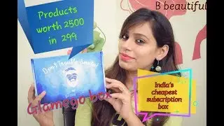 December GLAMEGO BOX ||products worth rs.2500 in just 299||cheapest box ever