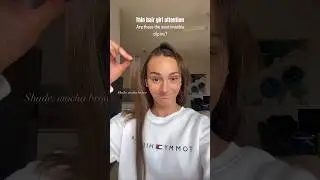 Invisible clip in hair extensions for thin hair girl！ #thinhair #besthairextensions