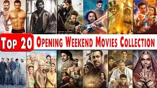 Top 20 Highest Opening Weekend Bollywood Hindi Movies Box Office Collection of All Time List Pathaan