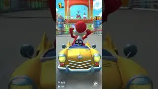 Mario kart tour part 291 Winter tour Toadette cup