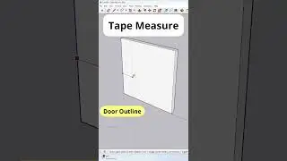 Sketchup Tutorial Reel-2 How to draw Building Walls | Explained in Tamil...