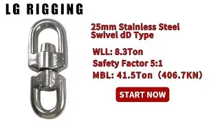 CLGR&reg; Break Test 25mm Stainless Steel Swivel dD Type