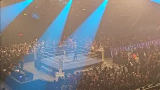 WWE SMACKDOWN LEON SLATER CHALLENGES U.S OPEN CHALLENGE ENTRANCE OVO ARENA WEMBLEY 2026
