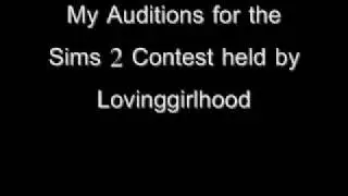 Auditions for the Hunger Games Sims 2 Contest