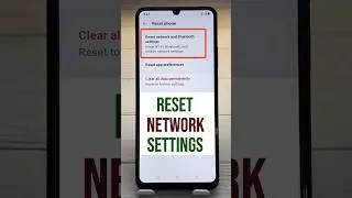 How to reset network settings | Network setting ko reset kaise kare