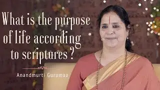 What is the purpose of life according to the scriptures? | Anandmurti Gurumaa (English subtitles)