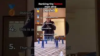 Ranking the fastest man alive 🥶⚡