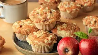Das Beste Apfel-Muffins Rezept | Einfach, Schnell & Lecker