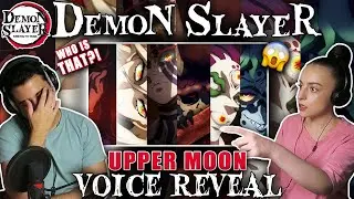 Раскрытие голоса UPPER MOON в «Demon Slayer»! | Реакция на трейлер!