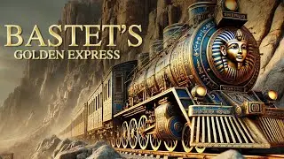 Bastet's Golden Express | Calming Instrumentals Music for a Timeless Journey and Relaxation