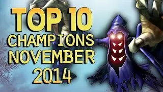 Top 10 Champions November 2014 - League of Legends