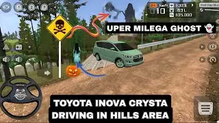 Toyota Innova Crysta Ghost Hills Drive 😱 Haunted Road| Secret Ghost Location Found | BUSSID GAMEPLAY