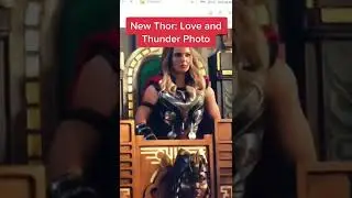 New photo from Thor: Love and Thunder