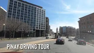 The Streets of Boston City under Quarantine | TIMESTAMPS #5 | Pinay Driving Tour USA