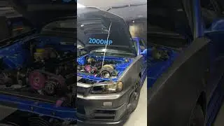 2000HP R34 GTR RB36 STREET CAR ALBINS SEQUENTIAL BILLET BLOCK