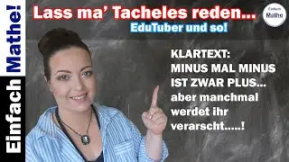 Wenn Edutuber nur noch Kohle verdienen wollen... | Lass ma' Tacheles reden by einfach mathe!