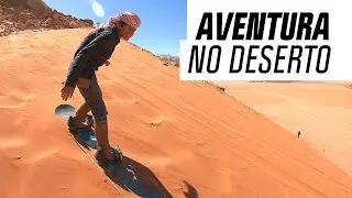 Sandboard nas dunas da Jordânia | No Deserto Com Meu Pai | Canal OFF