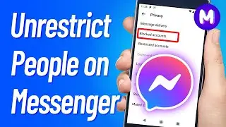 HOW TO UNRESTRICTED ON MESSENGER - Unrestrict Someone on Messenger