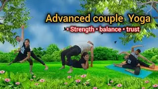 Amazing Couple Yoga Poses | Strength, Balance & Trust@Arvi Fit Facts