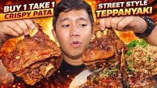 Street-Style Tepanyaki, Cheapest Crispy Pata and Pares Putok Batok | Ultimate Budget Foodtrip