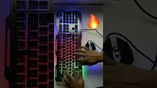 RGB Keyboard + Mouse Combo ₹1000 Zebronics Zeb - Transformer #keyboard #shorts