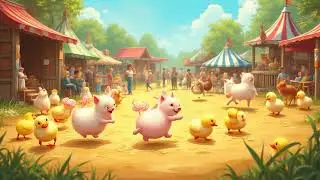 Festa na Feira da Fazenda! Canção de Contar e Dançar com os Bichos!