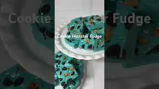 Cookie Monster Fudge | Fun & Delicious Kids Treat 🍪💙🎂
