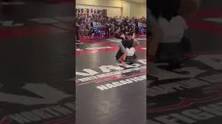 6 Year Old NoGi BJJ in NAGA Sick Armbar Attempt!