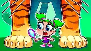 Footprints Mystery👣🔎 Who Is Real Mommy? | Funny Kids Songs
