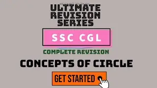Concepts of Circle | SSC Geometry Masterclass | Ultimate Revision Series #ssc #ssccgl #cgl