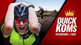 QUICK KOMS // VELODROME VISIT, meeting fans & 2 Strava KOM hunts!