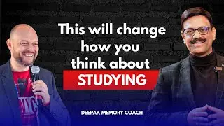 How Memory & Speed Reading Are Taught to Trainers Worldwide | Deepak Memory Coach × Nicholas