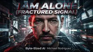 I Am Alone (Fractured Signal) Byte-Sized AI (Lyric MV)