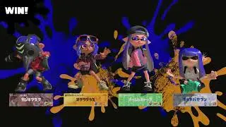 【スプラトゥーン３】プレイ記録152_ガチエリア_バレルスピナー