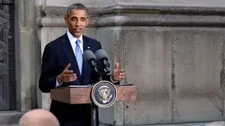 Obama Visits Stockholm Synagogue &mdash; TV4