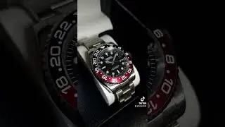 Seiko Mod GMT Master II Coke NH34