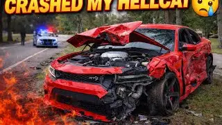 IVE ALMOST CRASHED MY HELLCAT BAD ( NOT CLICKBAIT) ... 😳
