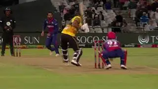 Reeza Hendricks Back-to-Back Sixes