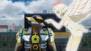 Platinum End: Nasse threatens the Metropoliman
