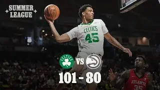 Boston Celtics vs. Atlanta Hawks | Full Game Highlights | 2K26 NBA Summer League