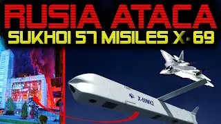 🔴 CAZAS SUKHOI 57 ATACARON KIEV CON MIISLES X-69 🔴 CENTRAL DE TRYPILSKA DESTRUIDA 🔴