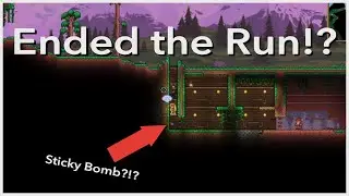 Terraria (Hardcore! Master mode! No Hit! No Build! Run.