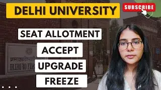 Seat Allotment explained💯 | Accept, freeze and Upgrade | WalkInWithArpi