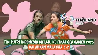 Mutiara Pastikan Tim Putri Indonesia Melaju ke Final Sea Games 2025, Kalahkan Malaysia 3-2
