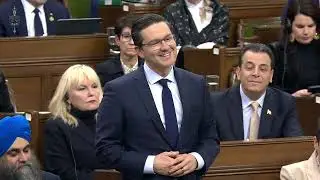 Conservative MP Pierre Poilievre Mic Drops Prime Minister Trudeau At Question Period