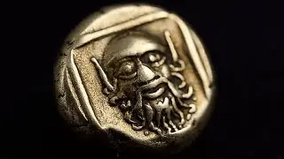 [RARE COIN] Lesbos, Mytilene, Helios, Hekte, 377-326 BC, Electrum