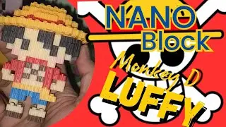 Nano Block bricks - One Piece Monkey D Luffy #1 #nanoblock #onepiece #bricks #lego