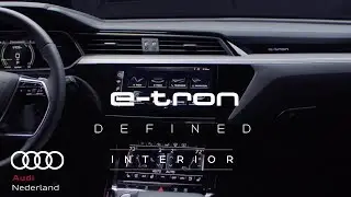 Audi e-tron interior design - Future is an attitude