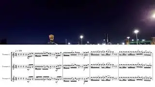 Boston Crusaders 2025 Trumpet Feature Transcription